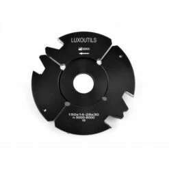 LUXOUTILS Porte Outils à Tenonner / Feuillurer 150 Mm ép. 14/28 Mm Toupie 30