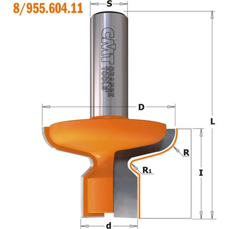 CMT ORANGE TOOLS 855.606.11 FRAISES POUR POIGNÉES Z2 S=12.7 D=16/36X16X60 DR 4 CMT ORANGE TOOLS 855.606.11 FRAISES POUR POIGNÉES Z2 S=12.7 D=16/36X16X60 DR – Image 2